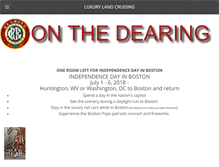 Tablet Screenshot of dearingrailroad.com